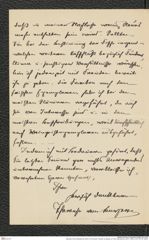 Nachlass Franz Steindachner, Brief von Prinzessin Therese von Bayern an Franz Steindachner (26.01.1899), Inv.Nr. 537.02, Seite 6